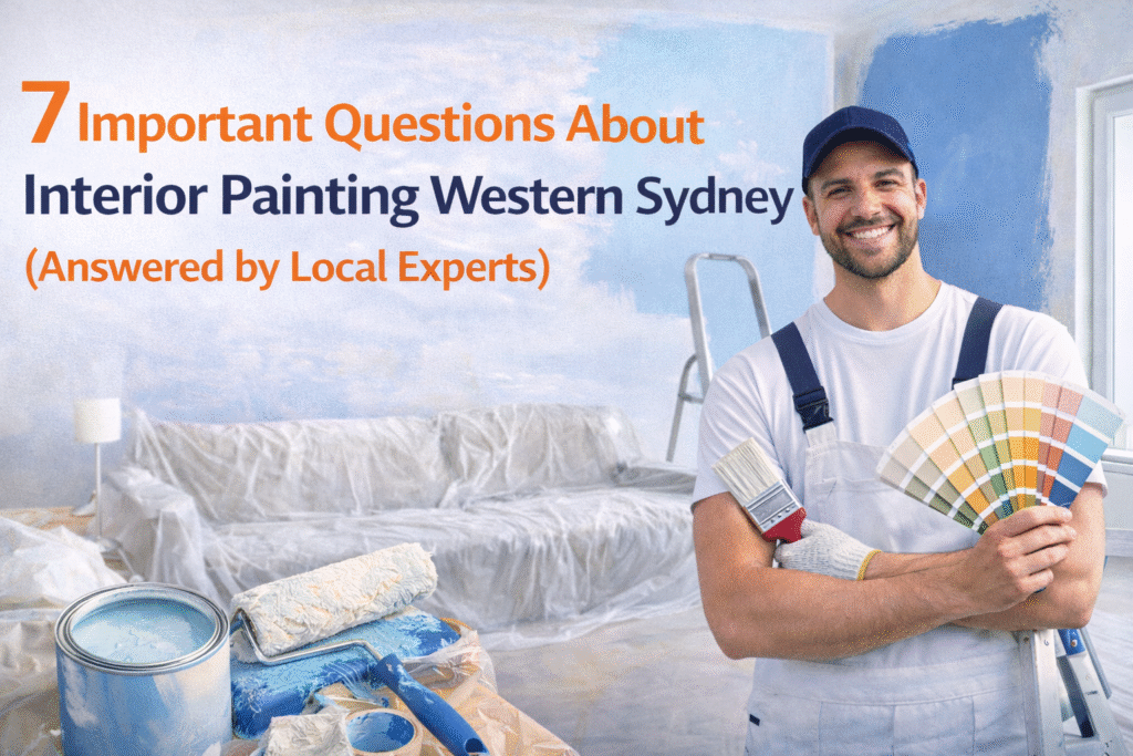 7 Questions About Interior Painting Western Sydney