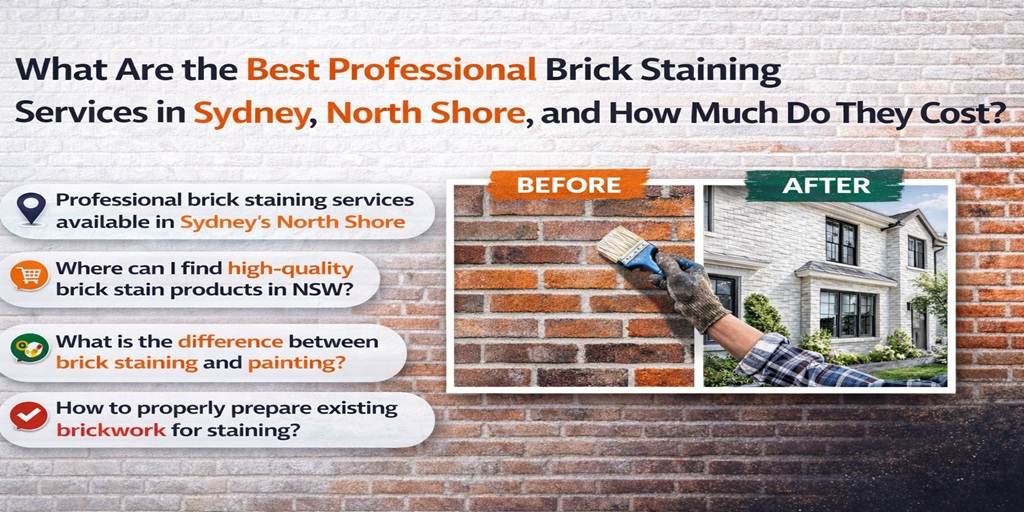 How Much Does Brick Staining Cost in Sydney