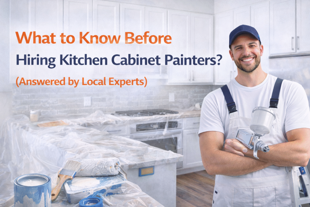 What Should You Know Before Hiring Kitchen Cabinet Painting Sydney