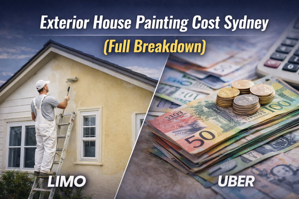 Exterior House Painting Cost Sydney