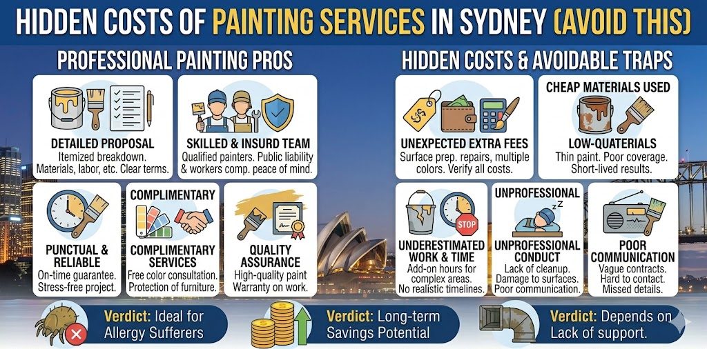 Hidden Costs of Painting Services in Sydney