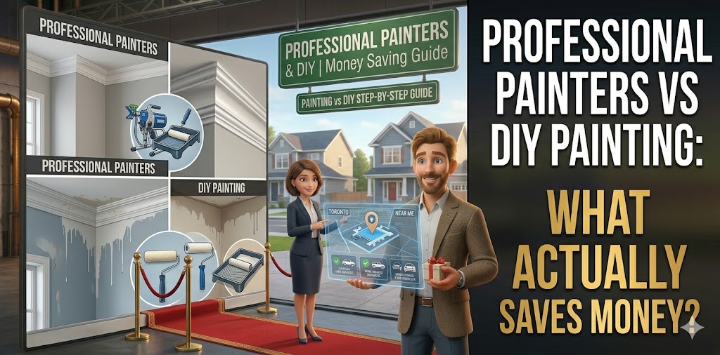 Professional Painters vs DIY Painting
