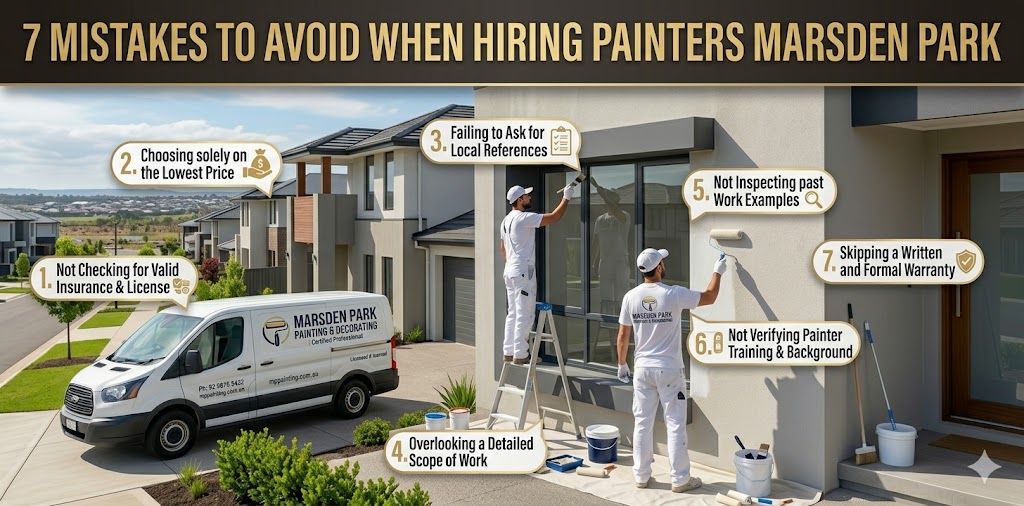 7 Mistakes to Avoid When Hiring Painters Marsden Park