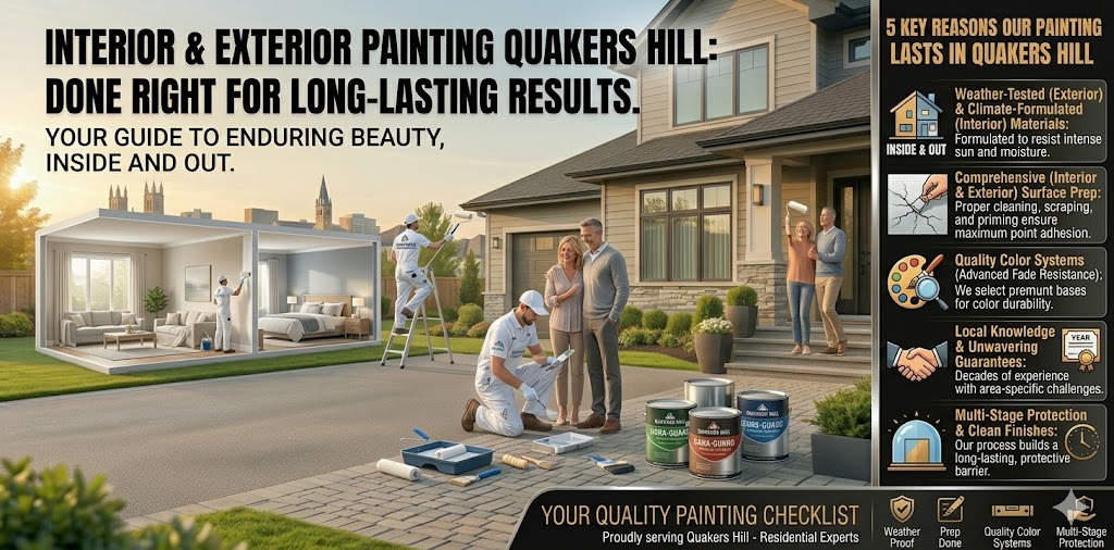 Interior & Exterior Painting Quakers Hill
