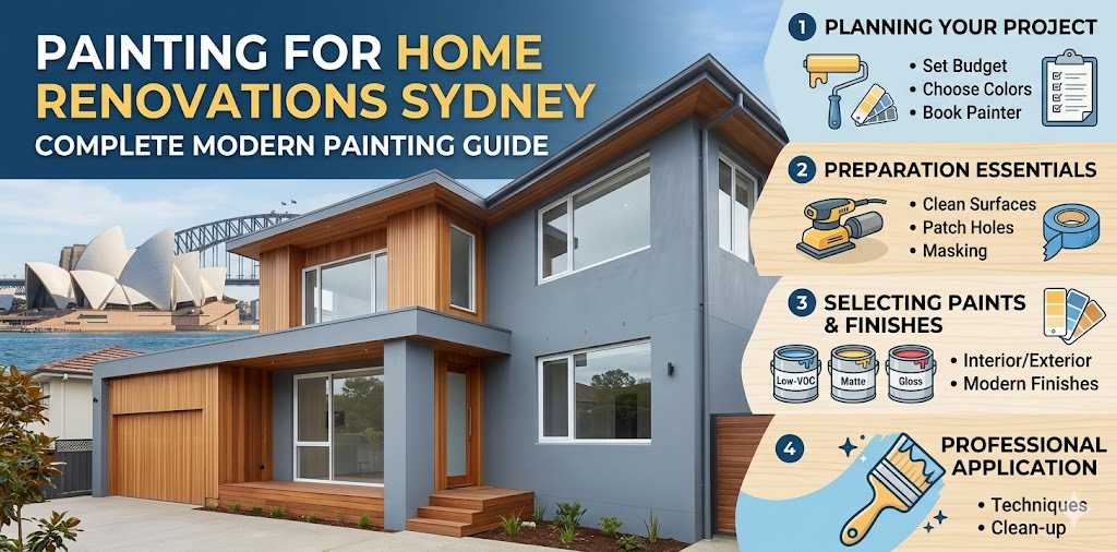 Painting for Home Renovations Sydney