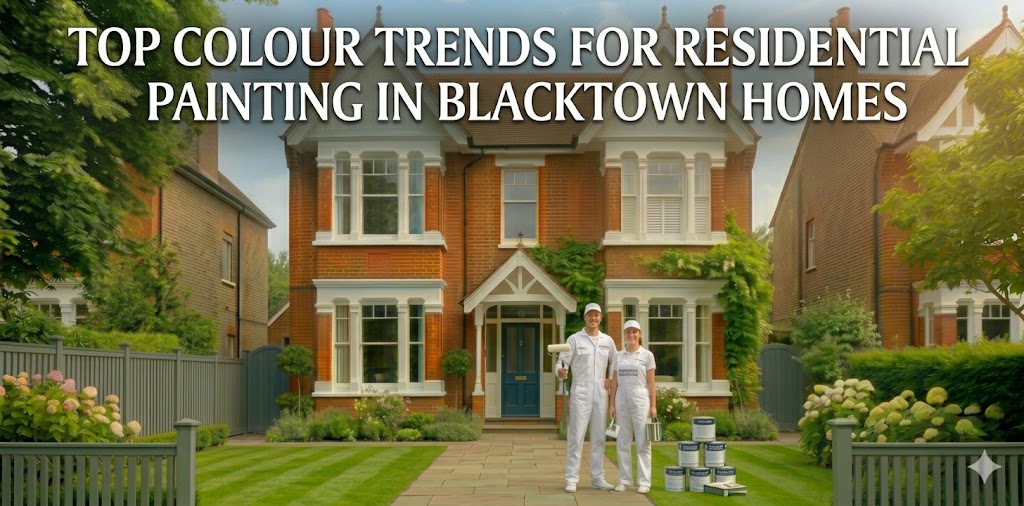 Top Colour Trends for Residential Painting in Blacktown Homes