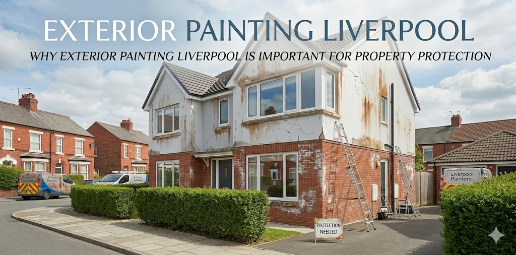 Why Exterior Painting Liverpool Is Important for Property Protection